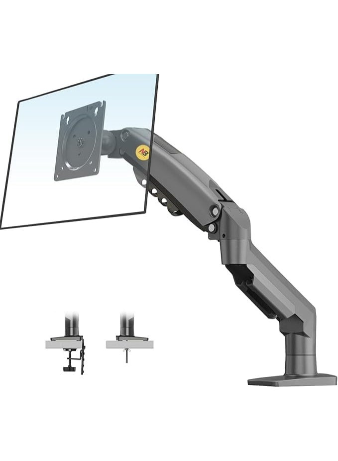 NB NORTH BAYOU Ergonomic Monitor Stand with Shock Absorber – Adjustable Desk Mount for 2–9 kg Screens - Image 2
